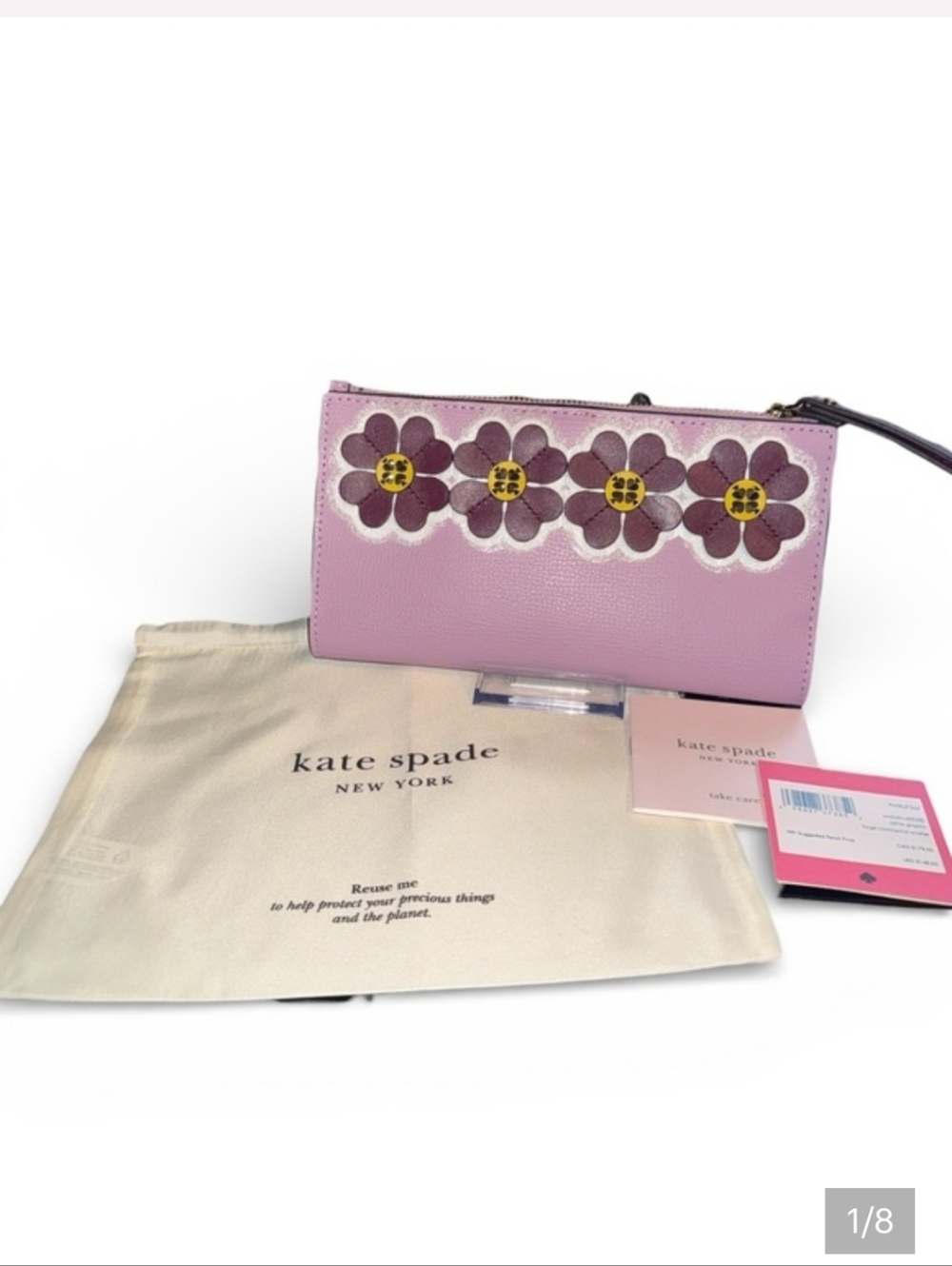 Kate Spade Limited Edition Sylvia Clover Continental Wallet New With Tags